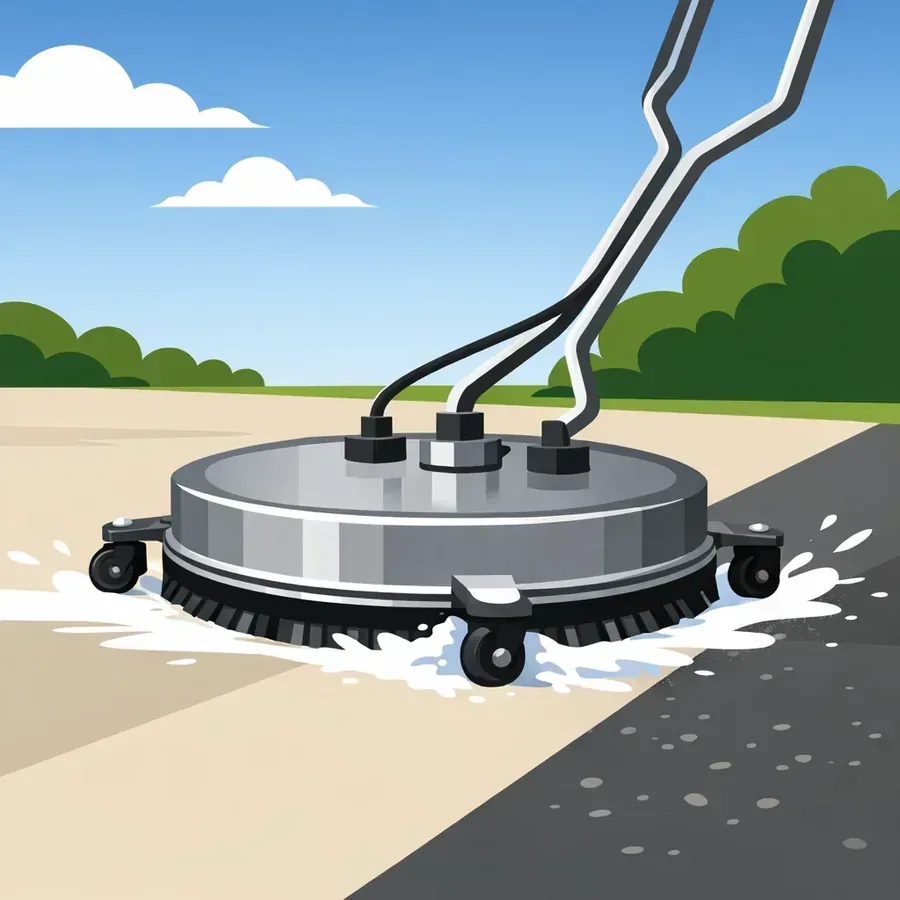 Surface cleaning and pressure washing service