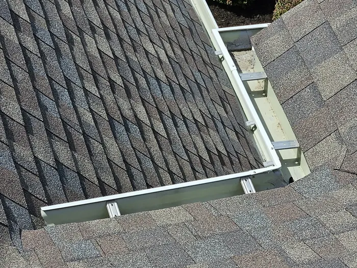 Clean gutters after gutter cleaning service
